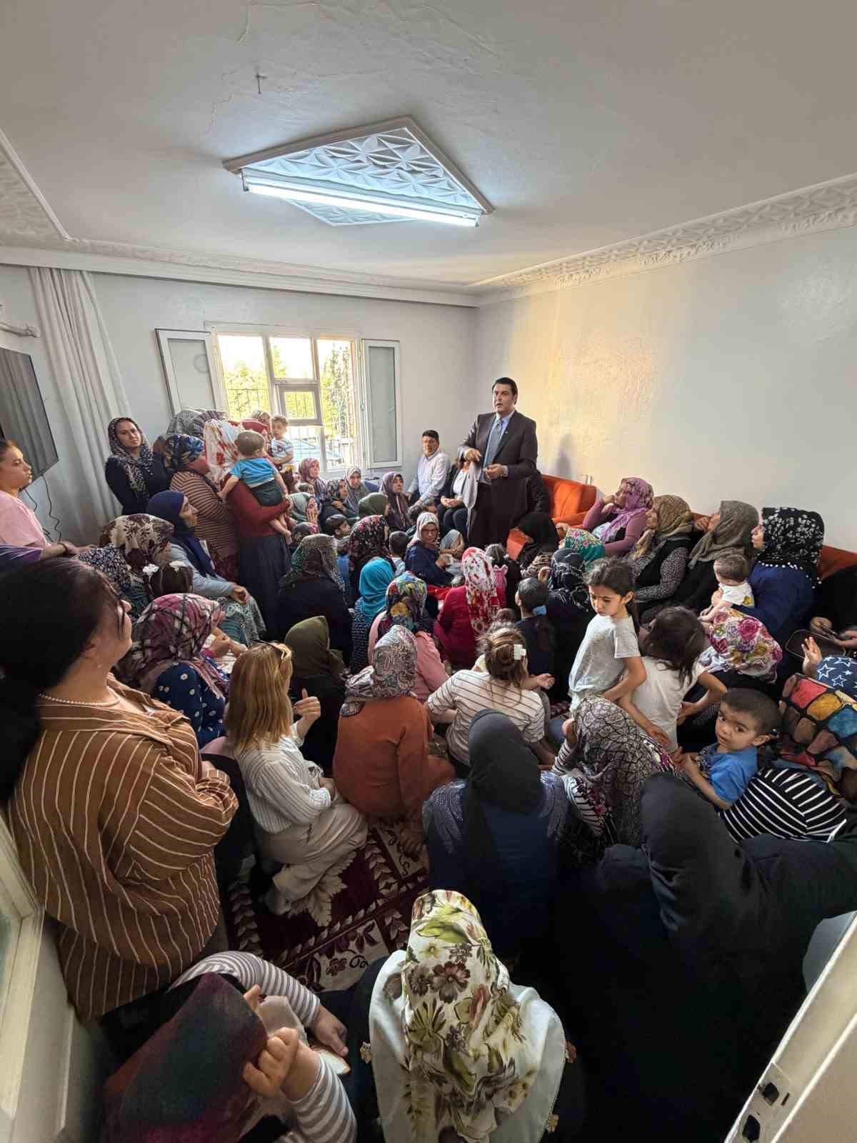 Başkan Yılmaz&rsquo;dan Selimiye ve Mevlana mahallelerine ziyaret