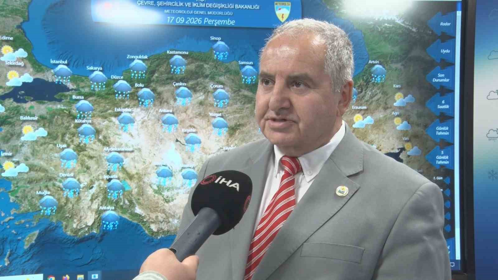 Hava Tahmin Uzmanı Macit: "Sel ve su baskınlarına karşı vatandaşlarımız dikkatli olmalı"
