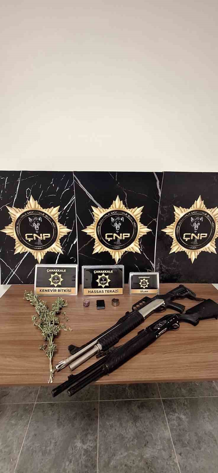 Çanakkale’de çeşitli suçlardan aranan 20 şüpheli yakalandı