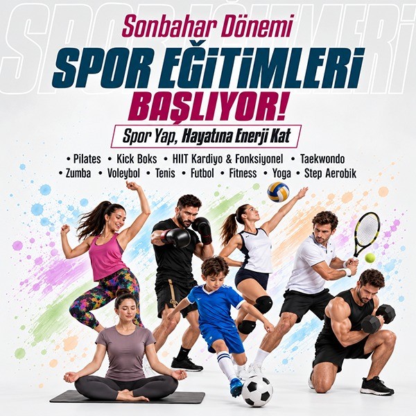 Ataşpehir’de spor ve sanat eğitimleri başlıyor