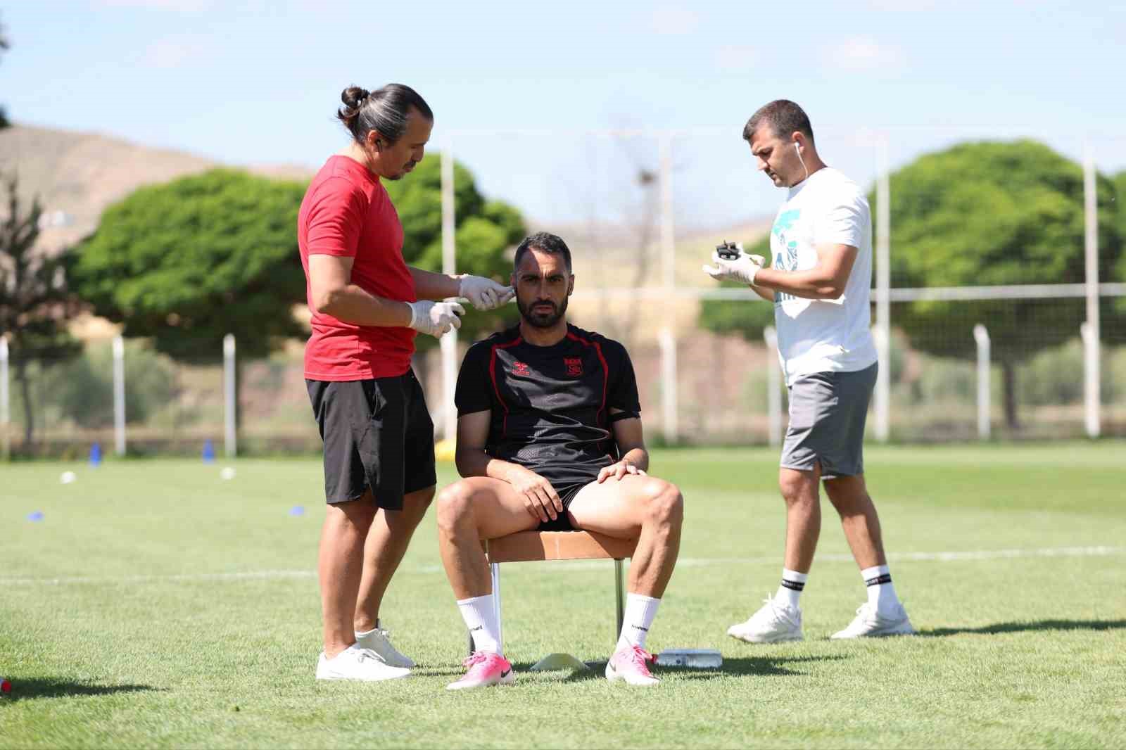 Sivasspor, laktat testinden geçti