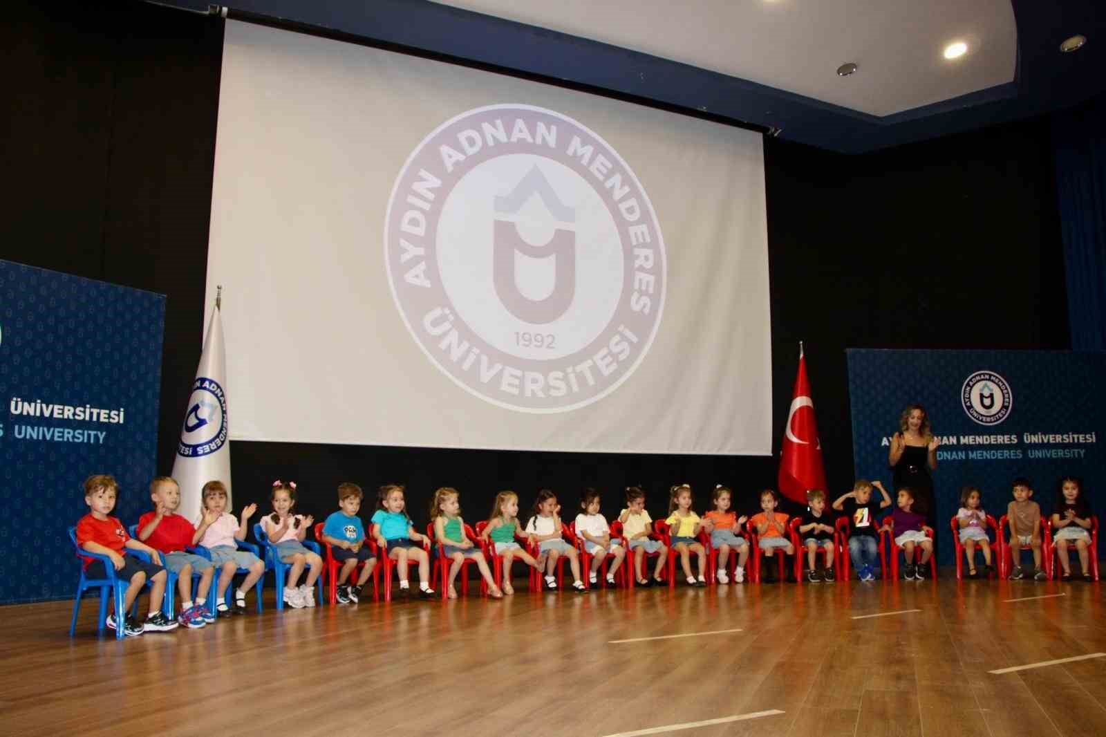 ADÜ Anaokulu’nda Kep Töreni düzenlendi