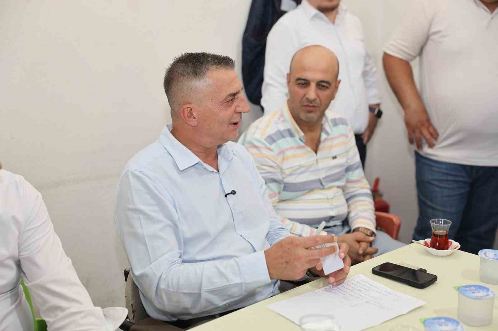Şehzadeler’de hizmetin nabzı şantiyede tutuldu