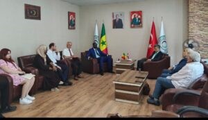 Senagal Cumhuriyeti B&uuml;y&uuml;kel&ccedil;isi&rsquo;den SANKON&rsquo;a ziyaret