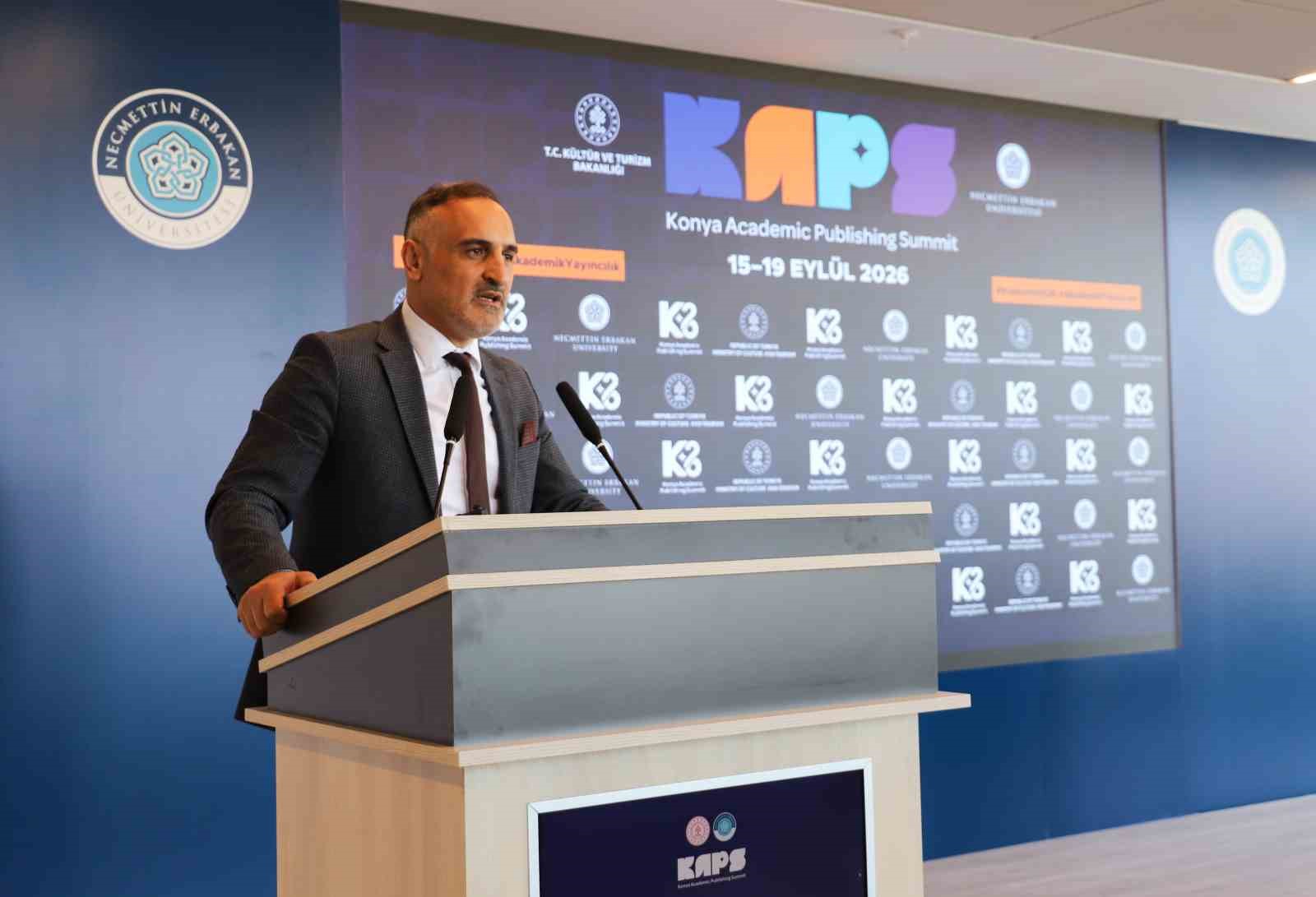 Bilimsel yayıncılığın küresel kalbi KAPS 2026 ile Konya’da atacak