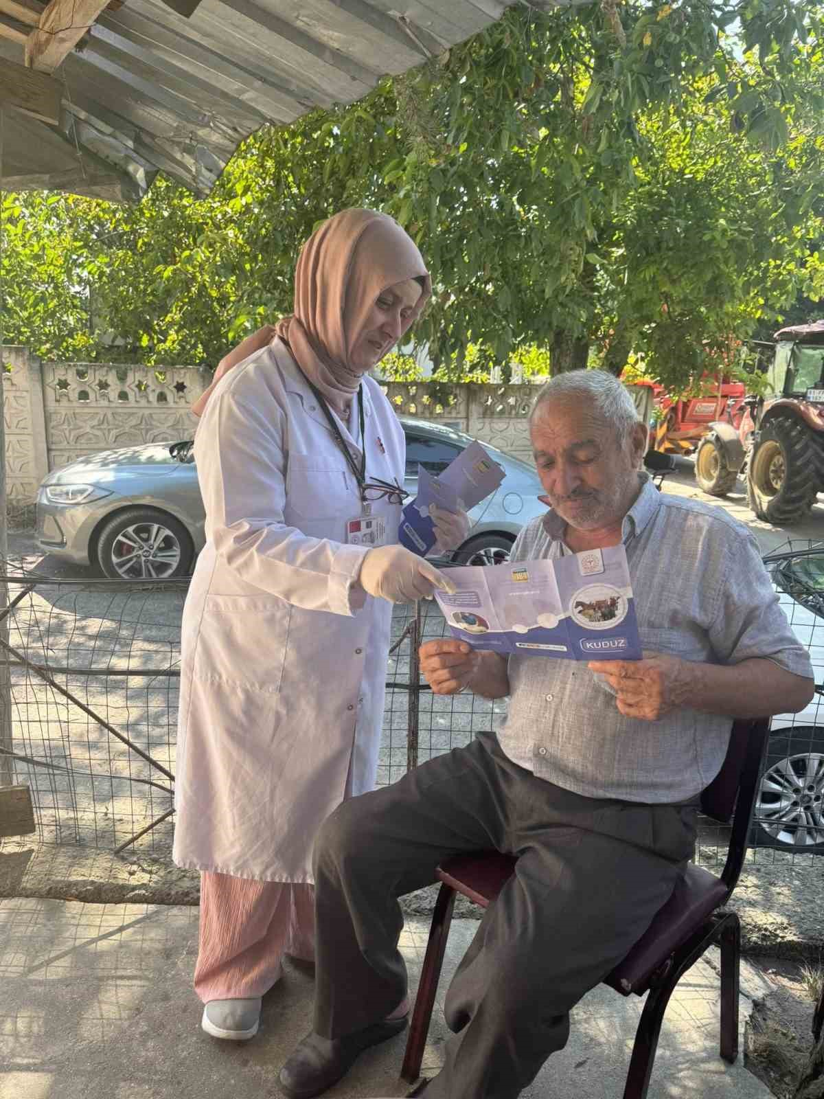 Vatandaşlara kuduz hastalığı hakkında bilgilendirme