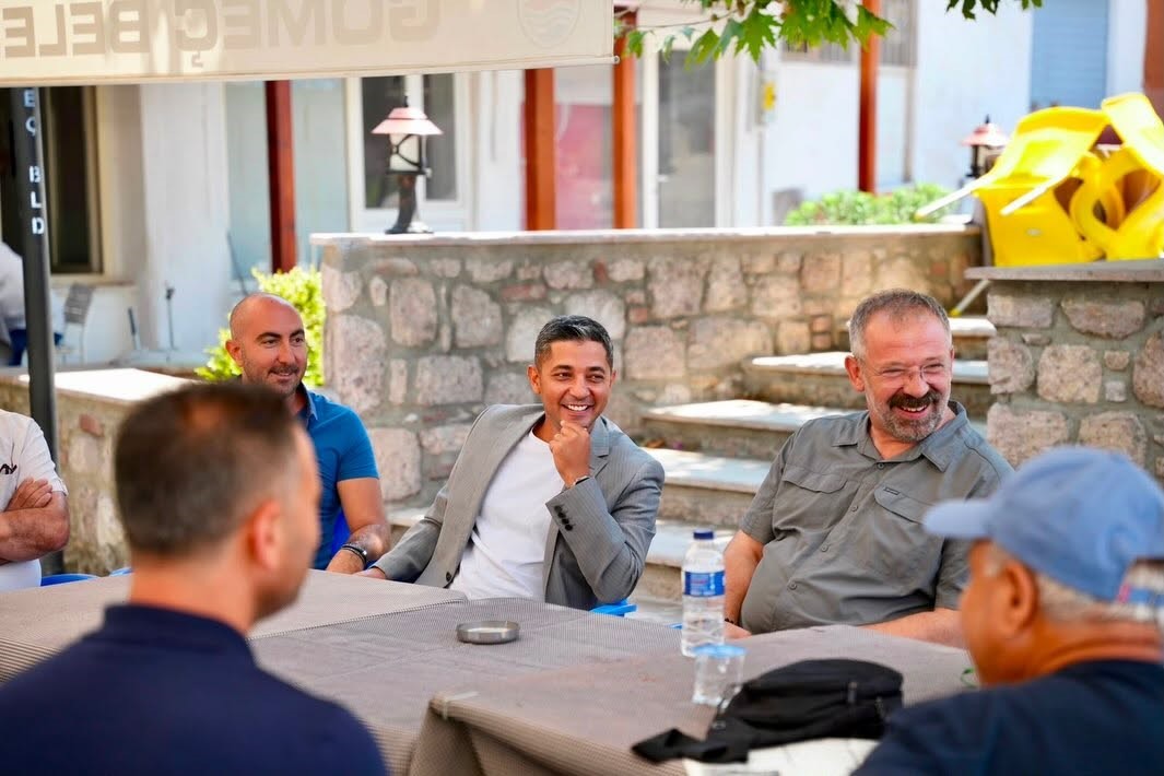 G&ouml;me&ccedil;&rsquo;te Karaağa&ccedil; Mahallesi&rsquo;nde devlet yatırımları yerinde incelendi