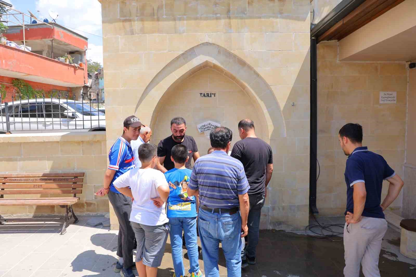 Kahramanmaraş’ın Uyuz Pınarı geçmişten bugüne ilgi görüyor