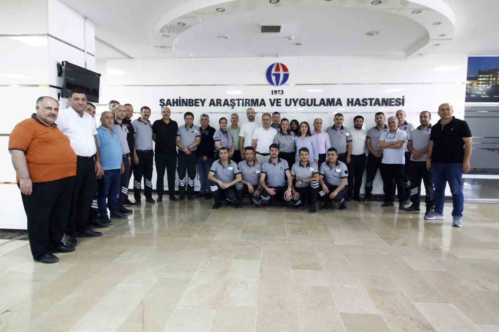 GAÜN Hastanesi’nde Güvenlik Haftası kutlandı