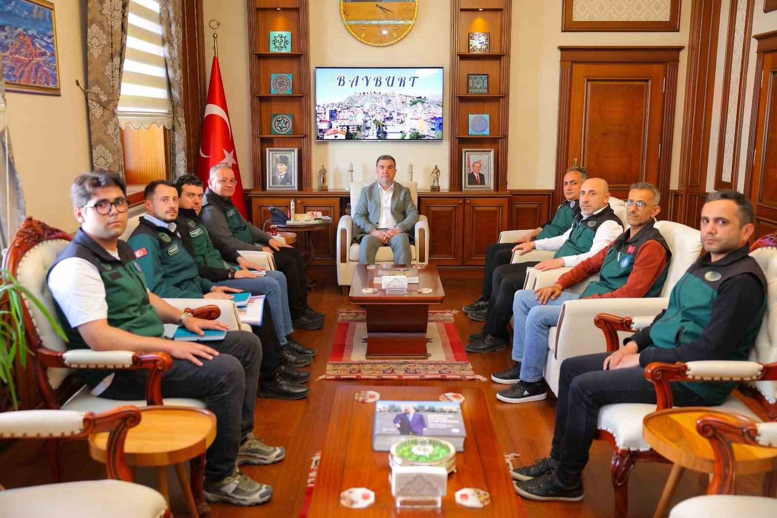 Bayburt’ta DSİ yatırımları muhtarlarla istişare edildi