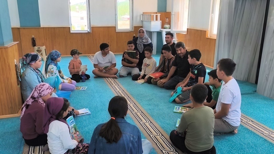 Anamur yaylalarında yaz Kur’an kursları devam ediyor