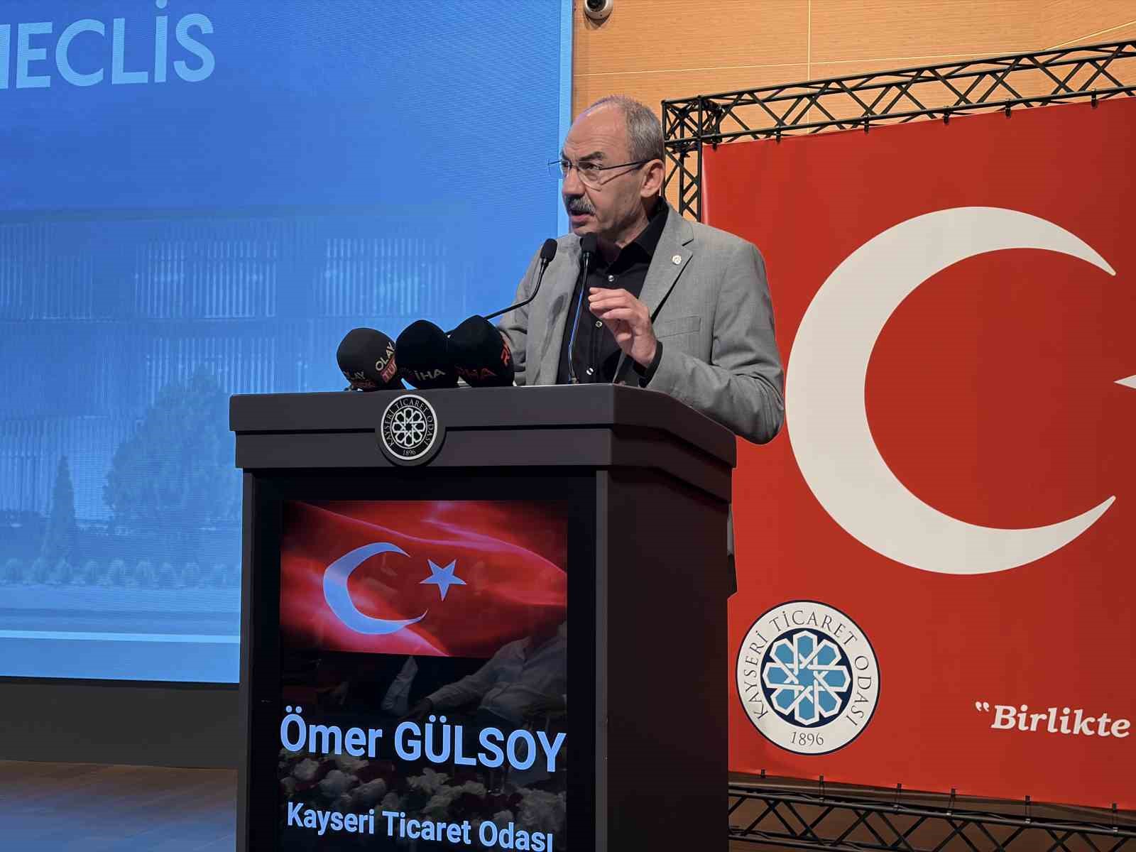 KTO Y&ouml;netim Kurulu Başkanı G&uuml;lsoy: "Merkez Bankamızdan politika faizinde indirim adımları bekliyoruz"