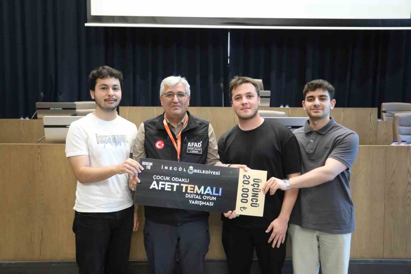 İnegöl Belediyesi’nin ödüllü afet oyunları erişime açıldı