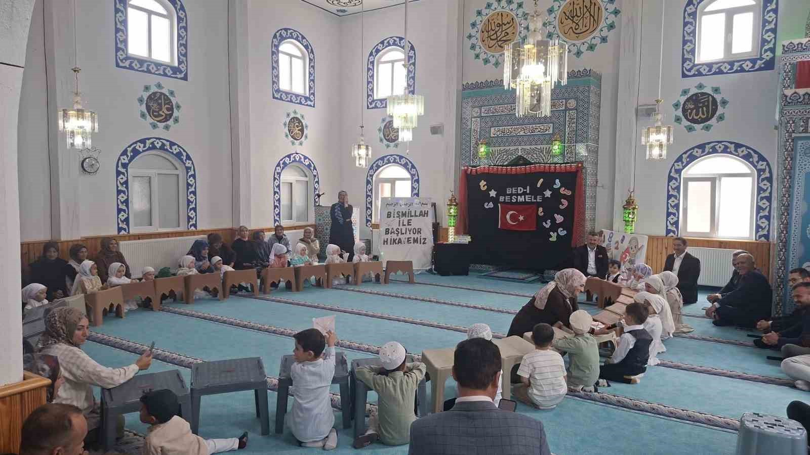 Hisarcık’ta minik öğrenciler için "Bed-i Besmele" programı