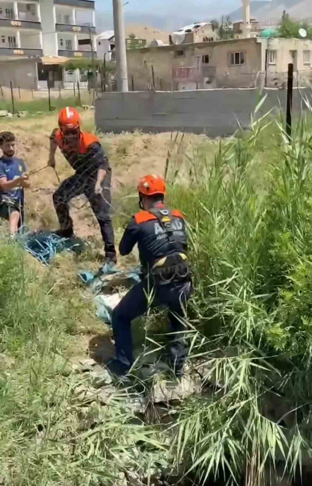 Siirt&rsquo;te kuyuya d&uuml;şen k&ouml;pek kurtarıldı