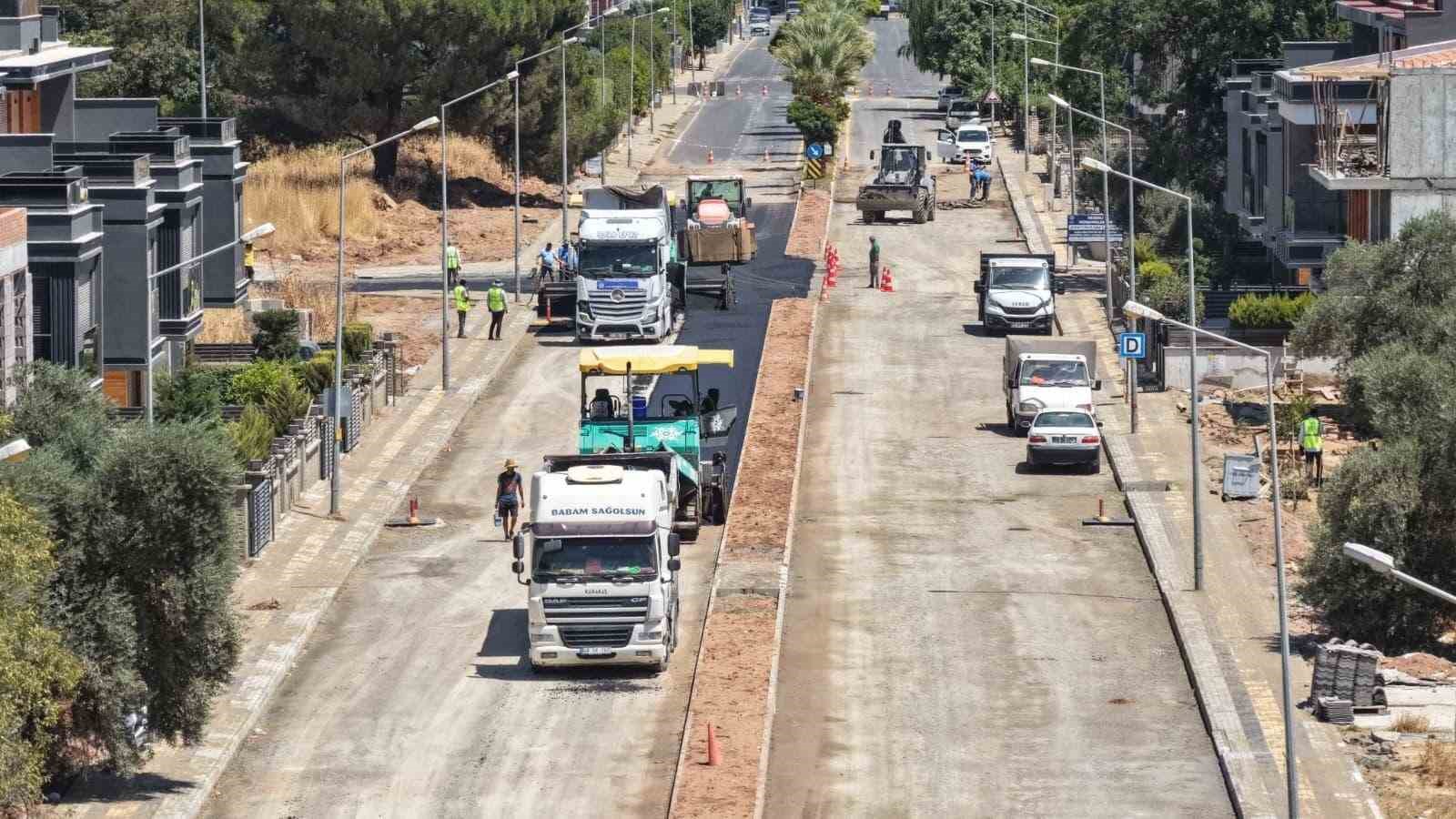 Aydın Büyükşehir Belediyesi’nden Zeytindalı Bulvarı’na ulaşım yatırımı