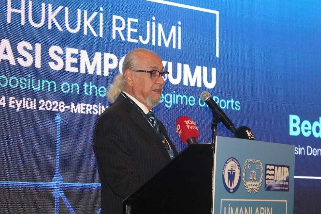 Mersin&rsquo;de limanların geleceği masaya yatırıldı: Hukuk, teknoloji ve yeşil d&ouml;n&uuml;ş&uuml;m vurgusu