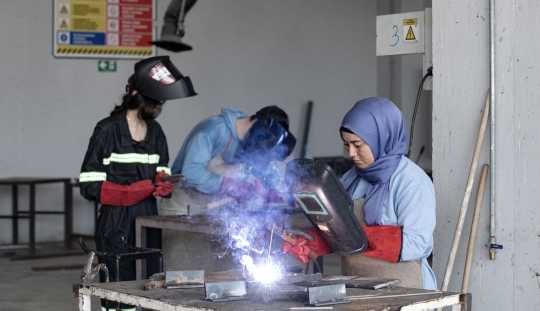 Mersin’de çelik kaynak kursunu bitirenlerin yüzde 85’i iş sahibi oldu
