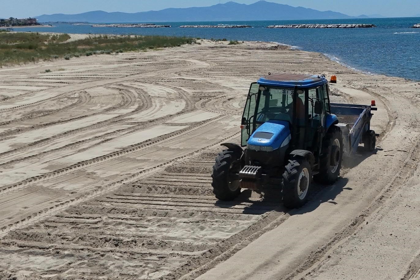 Ayvalık plajları yaz sezonuna hazır