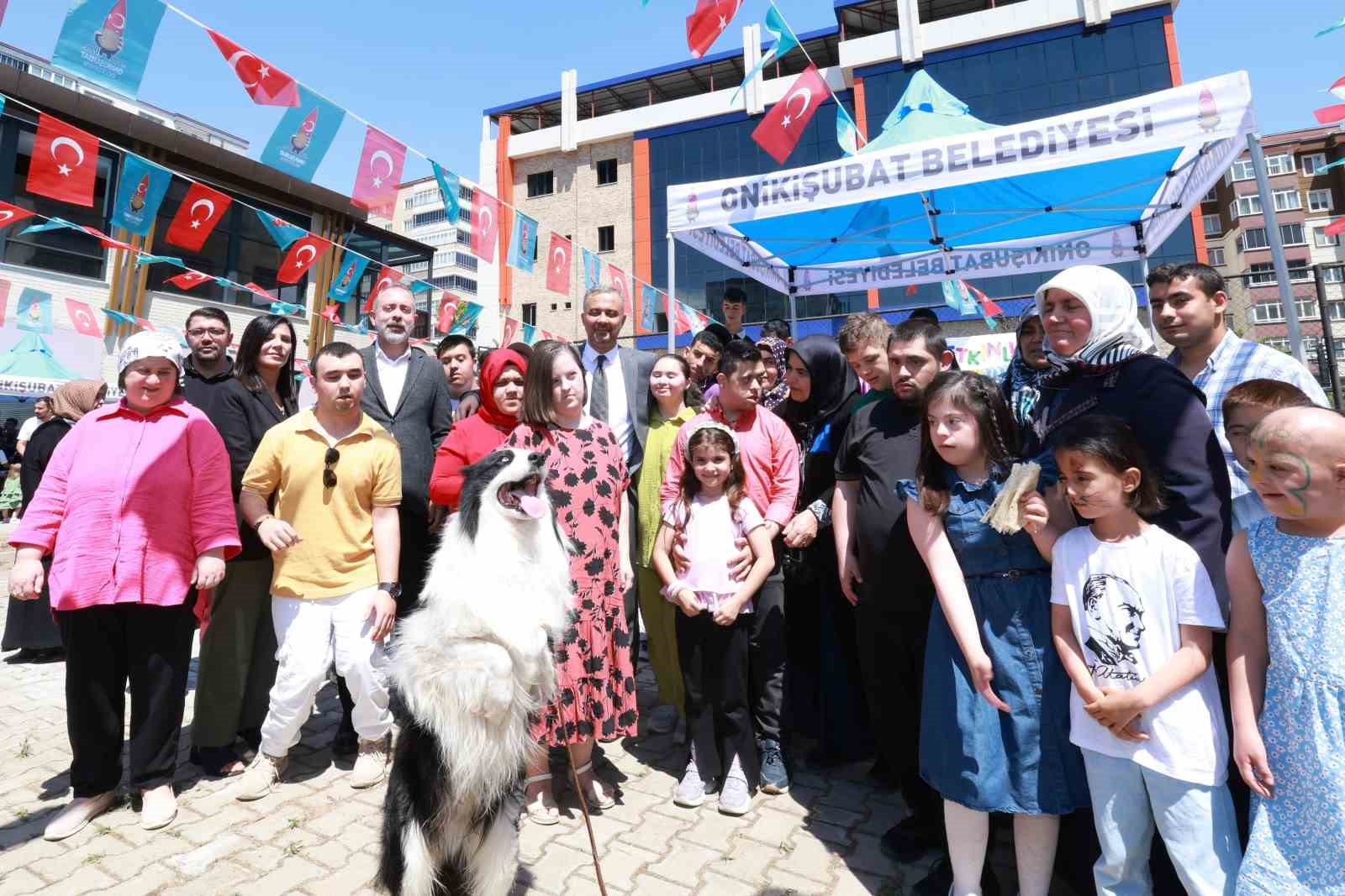 Kahramanmaraş&rsquo;ta &ouml;zel &ccedil;ocuklara bahar şenliği