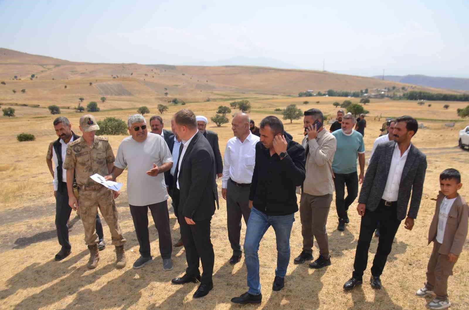 Bulanık’ta 40 dönümlük mesire alanı projesinin temeli atıldı