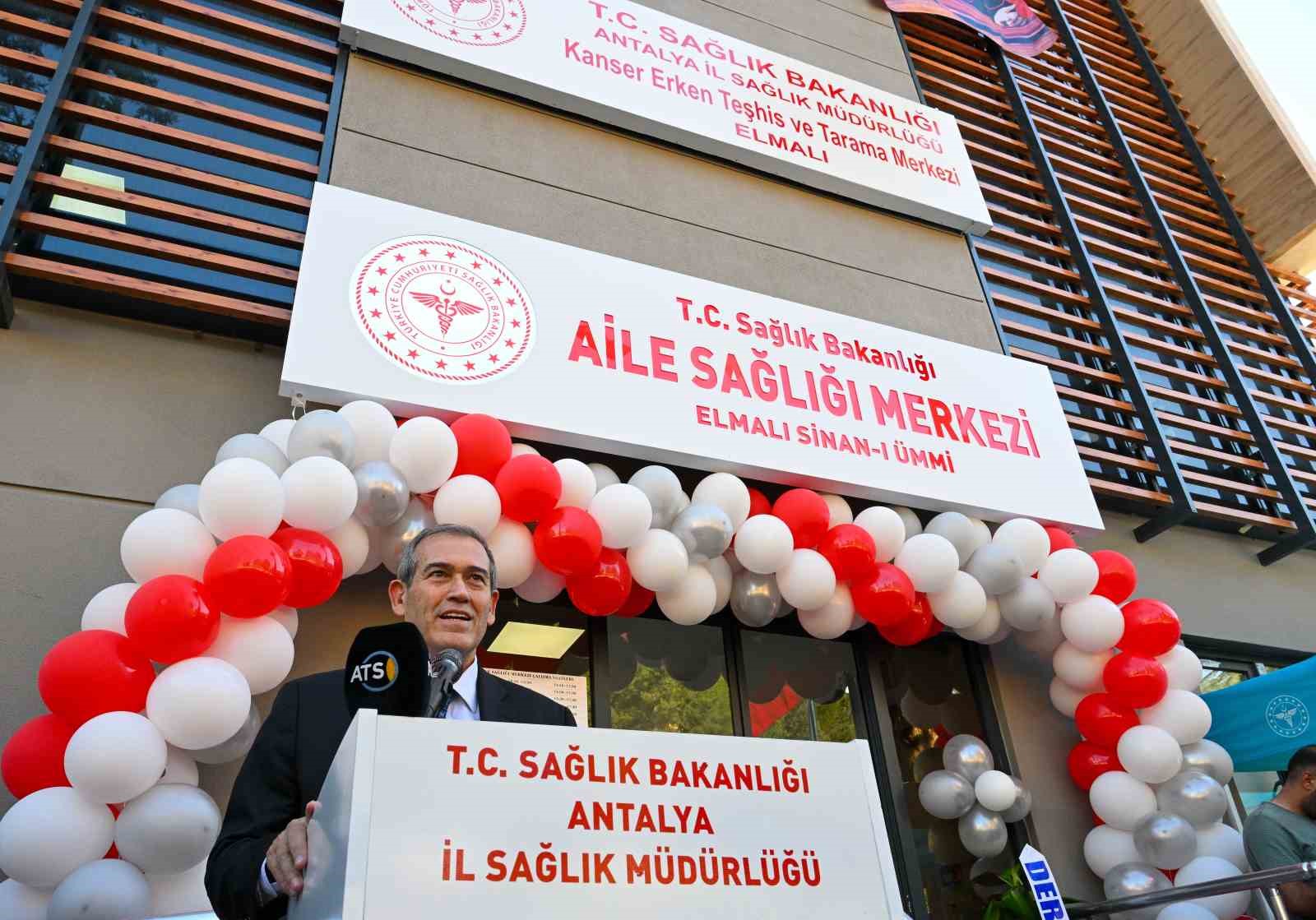 ATSO Elmalı Eğitim ve Sağlık Merkezi t&ouml;renle hizmete a&ccedil;ıldı