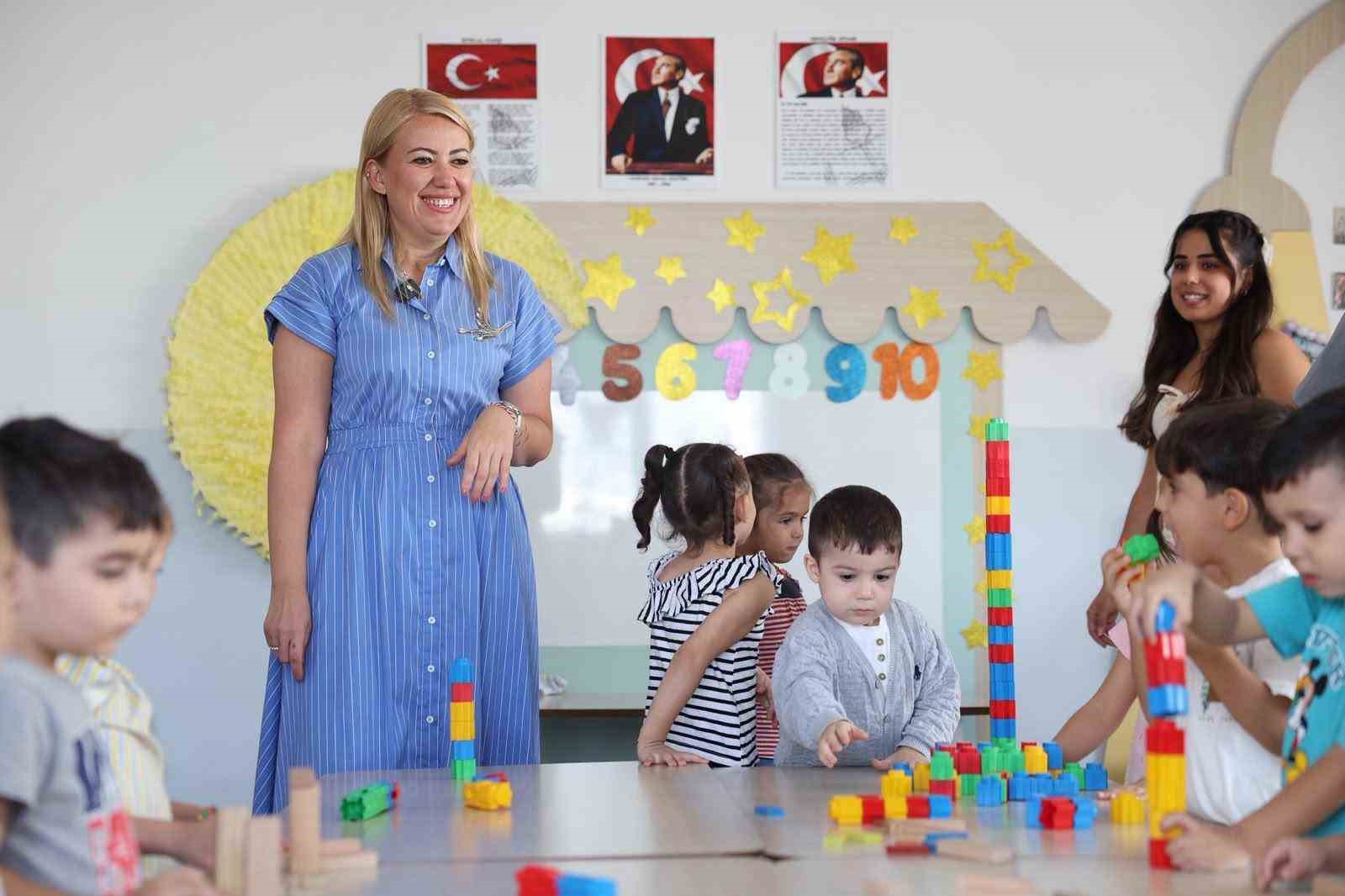 Merkezefendi’de minik öğrencilerin yeni eğitim dönemi heyecanı