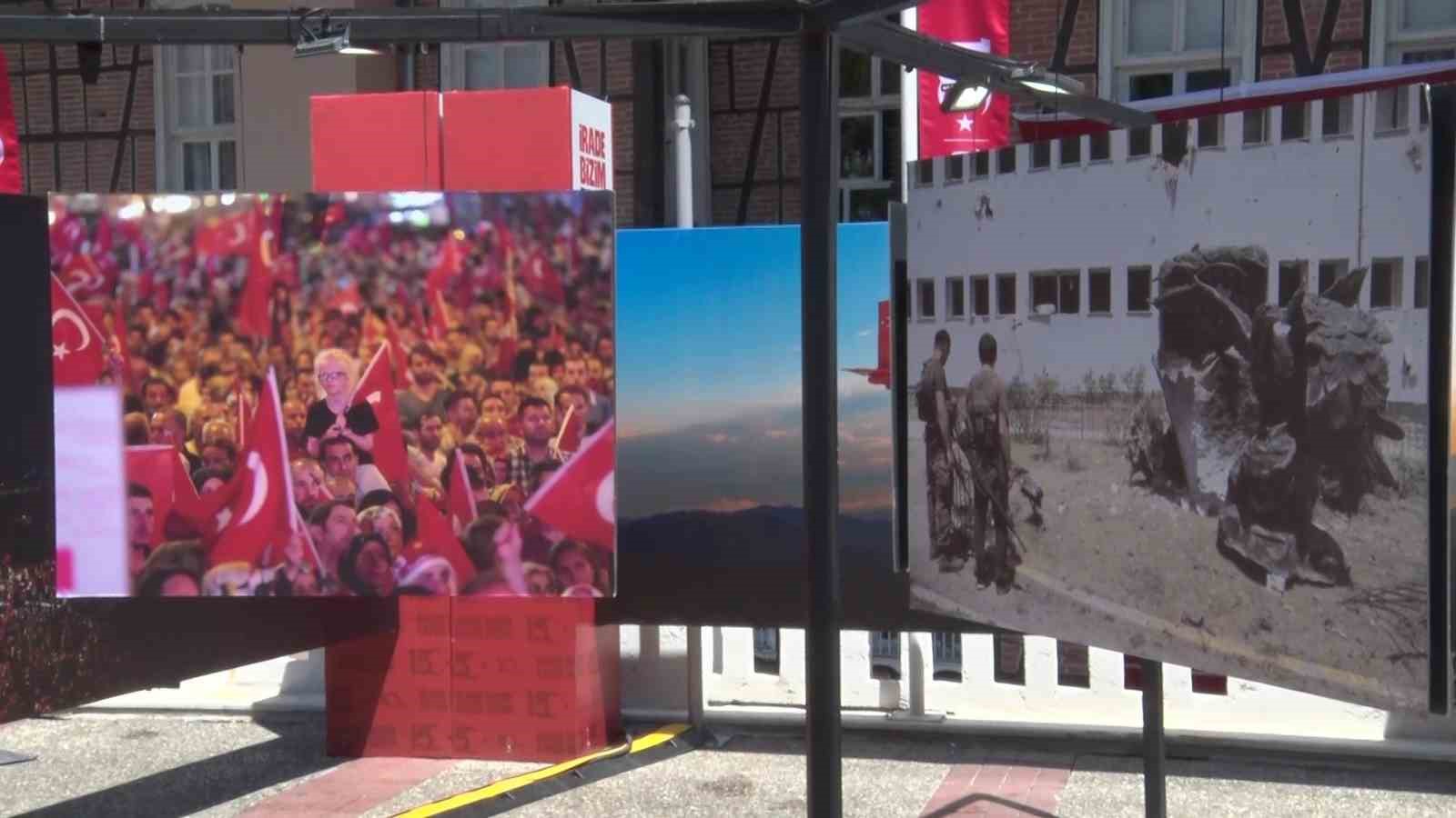 15 Temmuz’un hafızası UNESCO Meydanı’nda yaşatılıyor