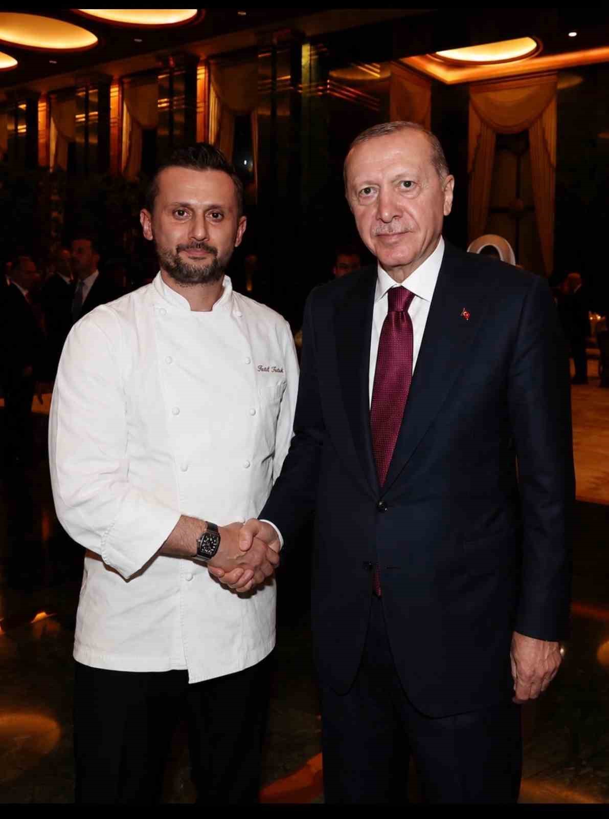 36. NATO Liderler Zirvesi’nin resmi gala yemeği Şef Fatih Tutak tarafından hazırlandı