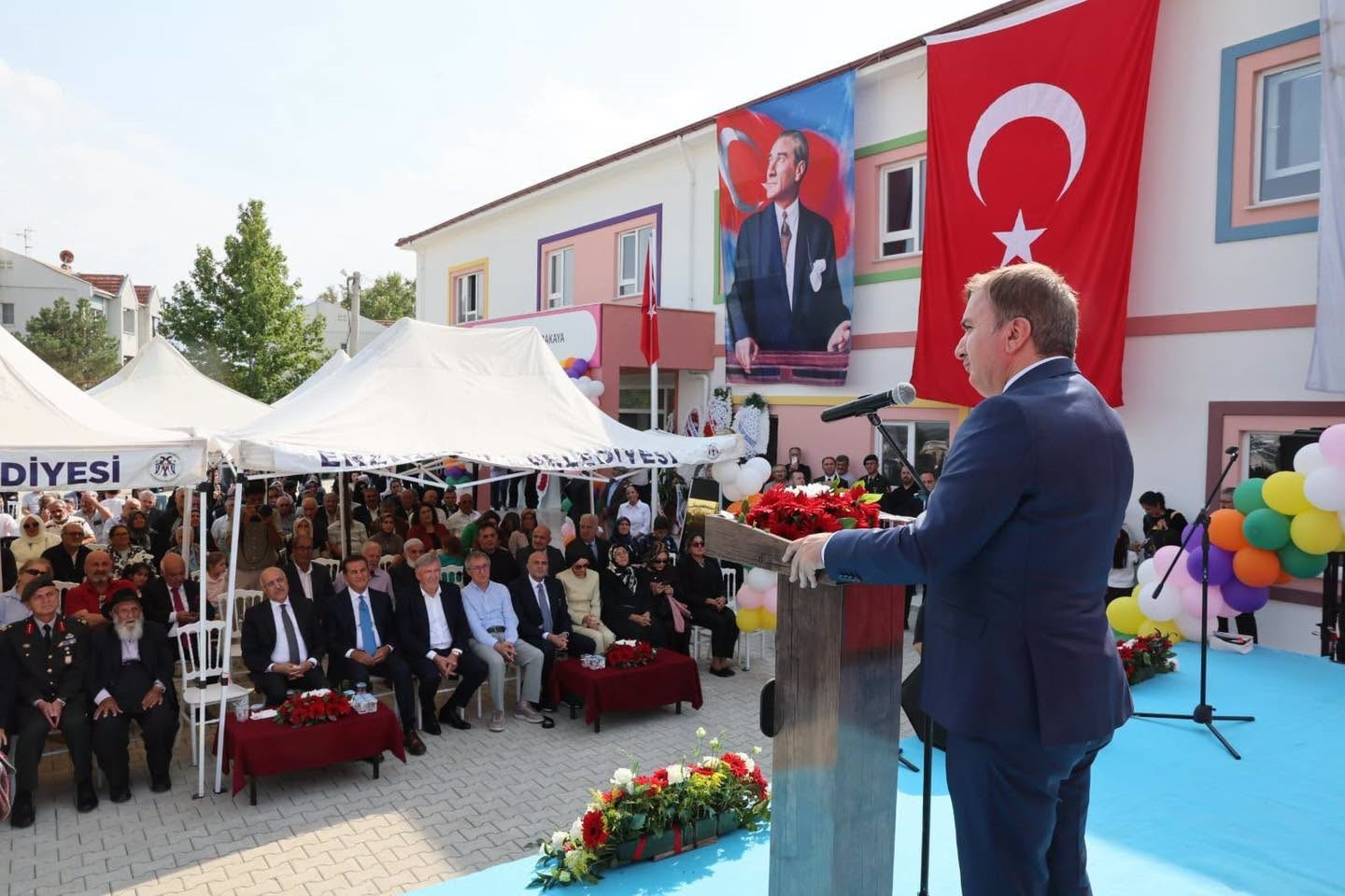 Erzincan’da Halise-Mehmet Karakaya Anaokulu hizmete açıldı