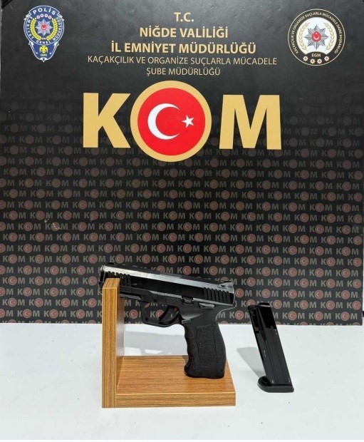 Niğde’de ruhsatsız silah operasyonu: 1 tutuklama
