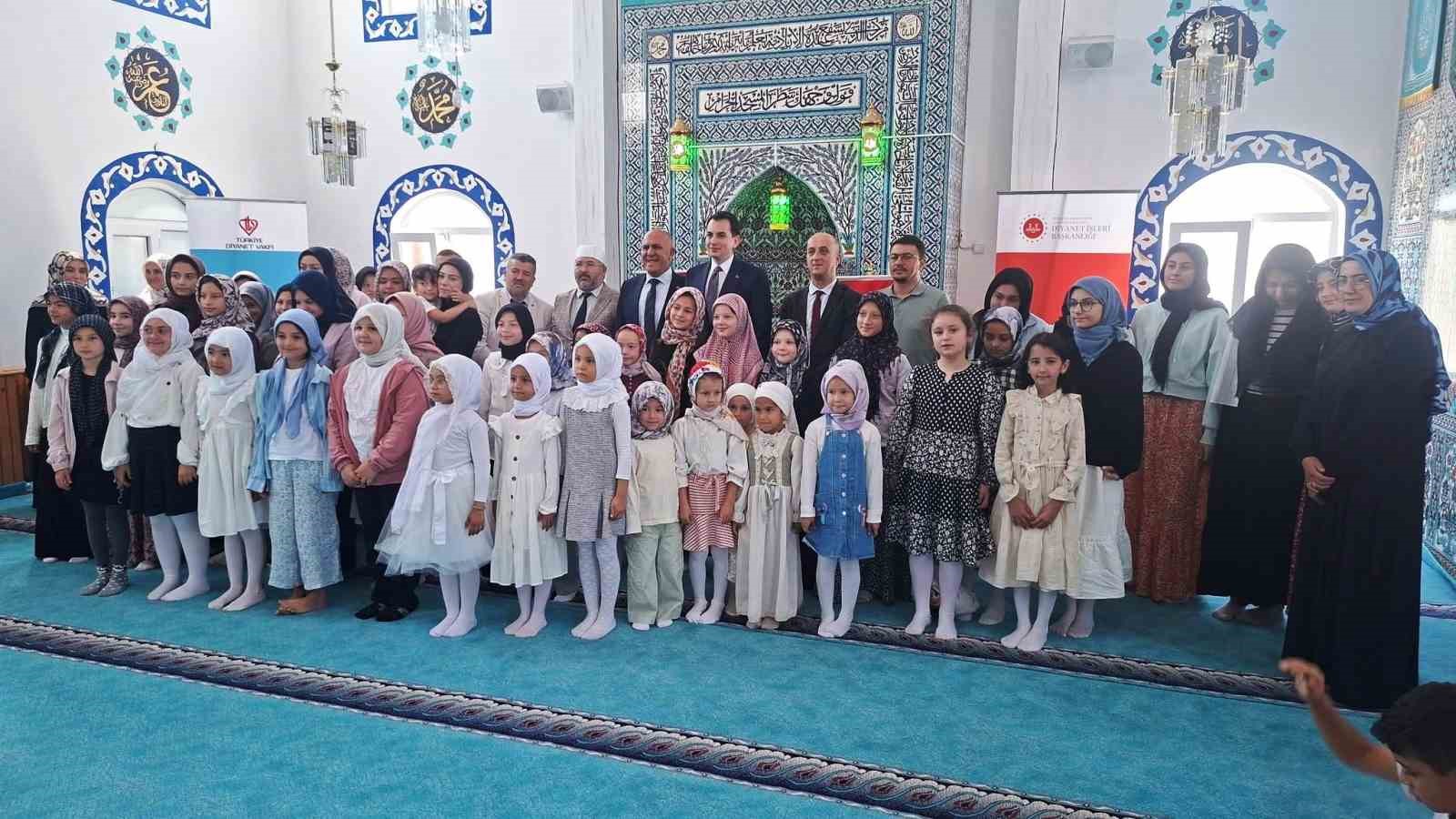 Hisarcık&rsquo;ta Yaz Kur&rsquo;an Kursları a&ccedil;ılış programı d&uuml;zenlendi