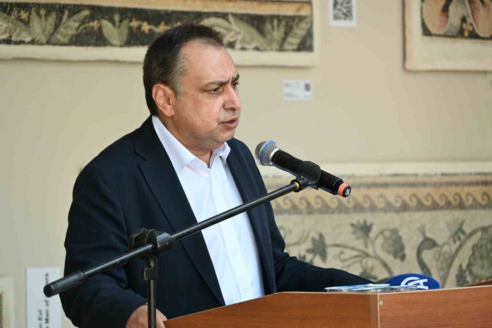 Antakya&rsquo;nın yerinden edilen mozaiklerinin replikaları g&ouml;r&uuml;c&uuml;ye &ccedil;ıktı