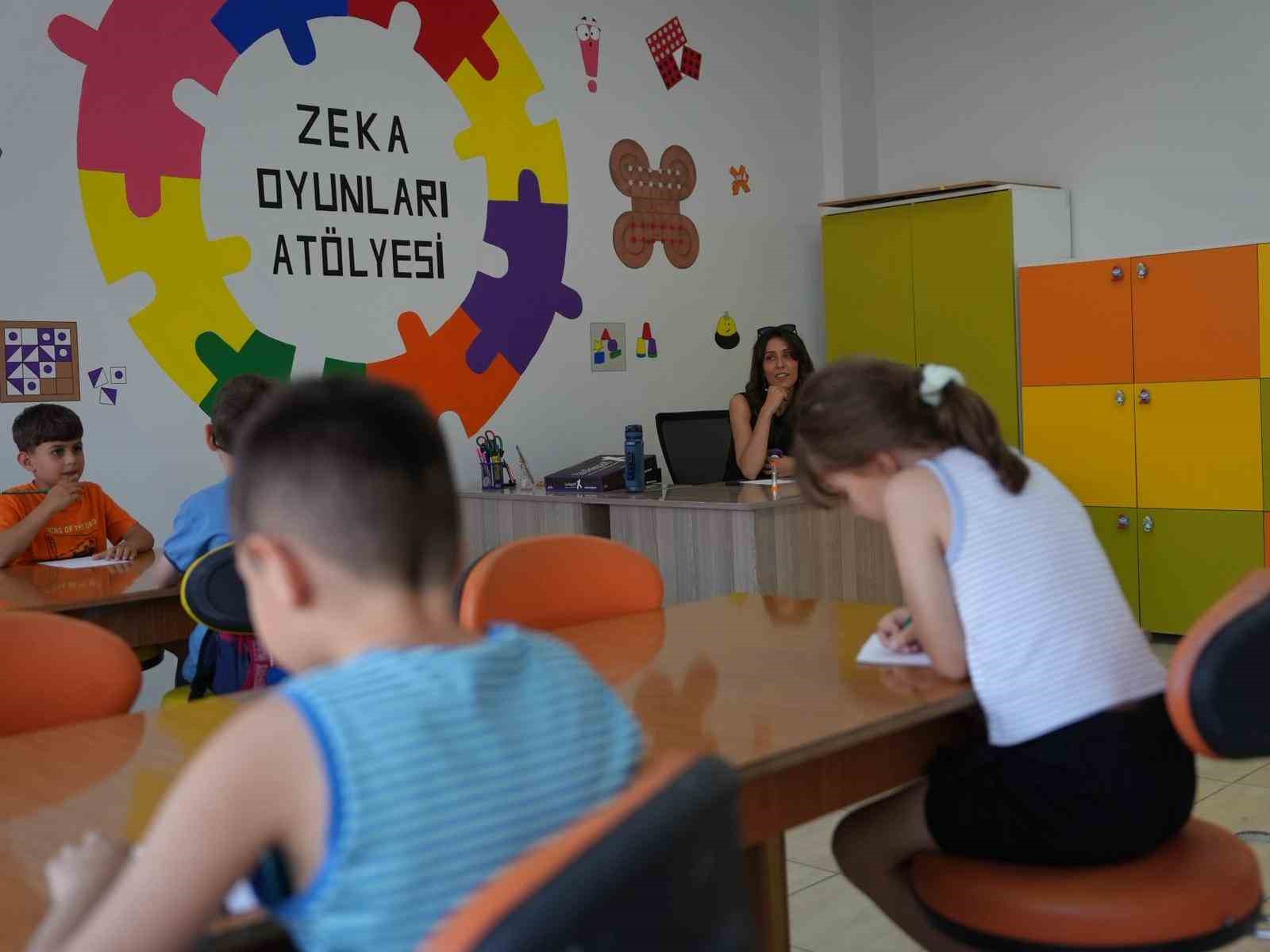 Çocuklar eğlenerek öğreniyorlar