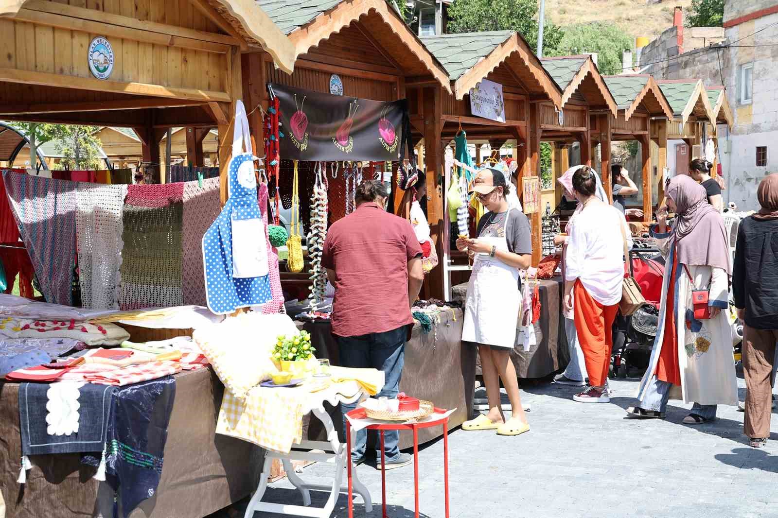 Talas’ta kadın emeği var