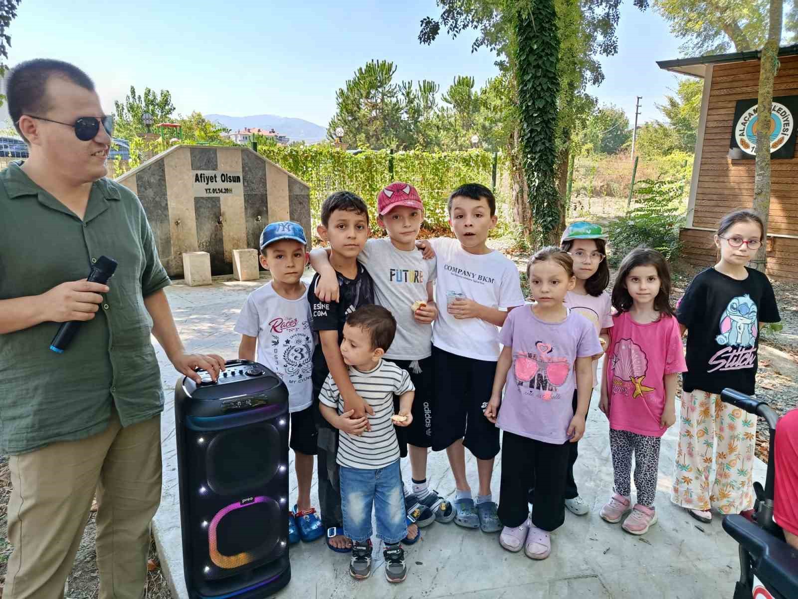 Bafra&rsquo;da g&ouml;rme engellilerden geleneksel piknik buluşması