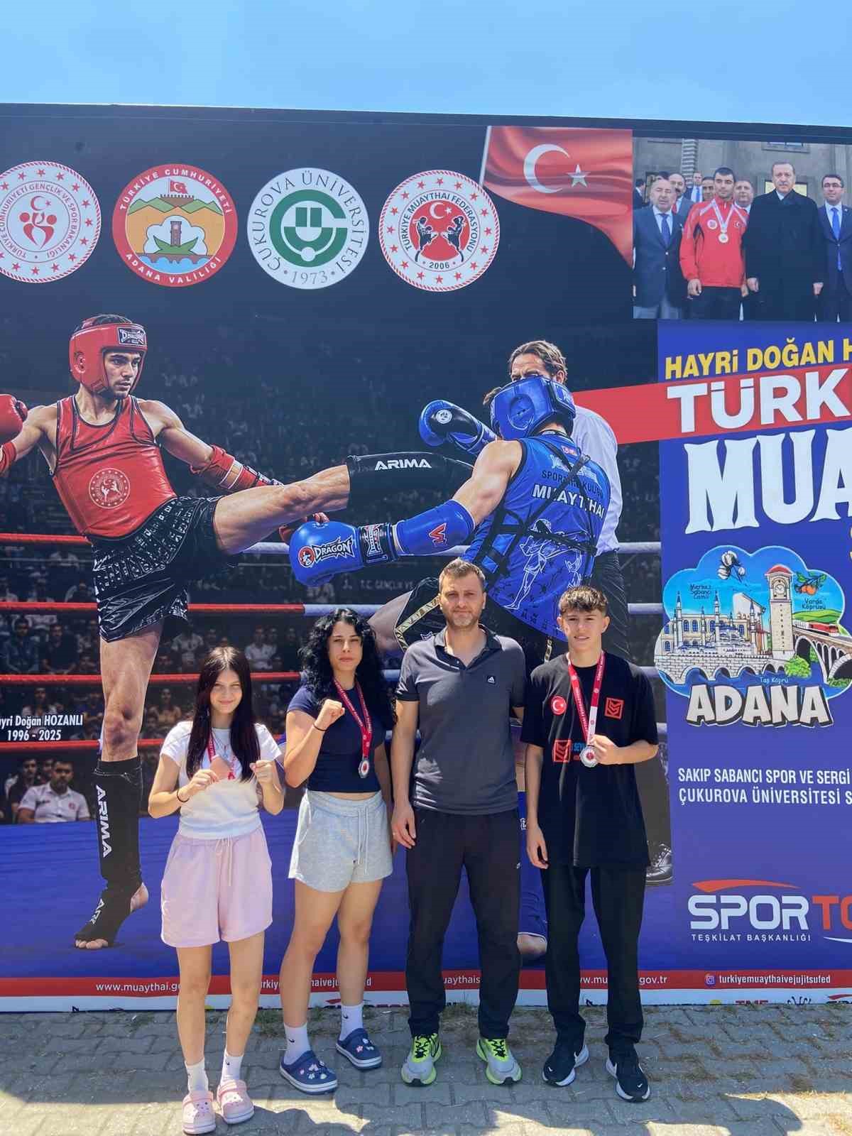 Niğdeli Muay Thai sporcularından Türkiye Şampiyonası’nda büyük başarı
