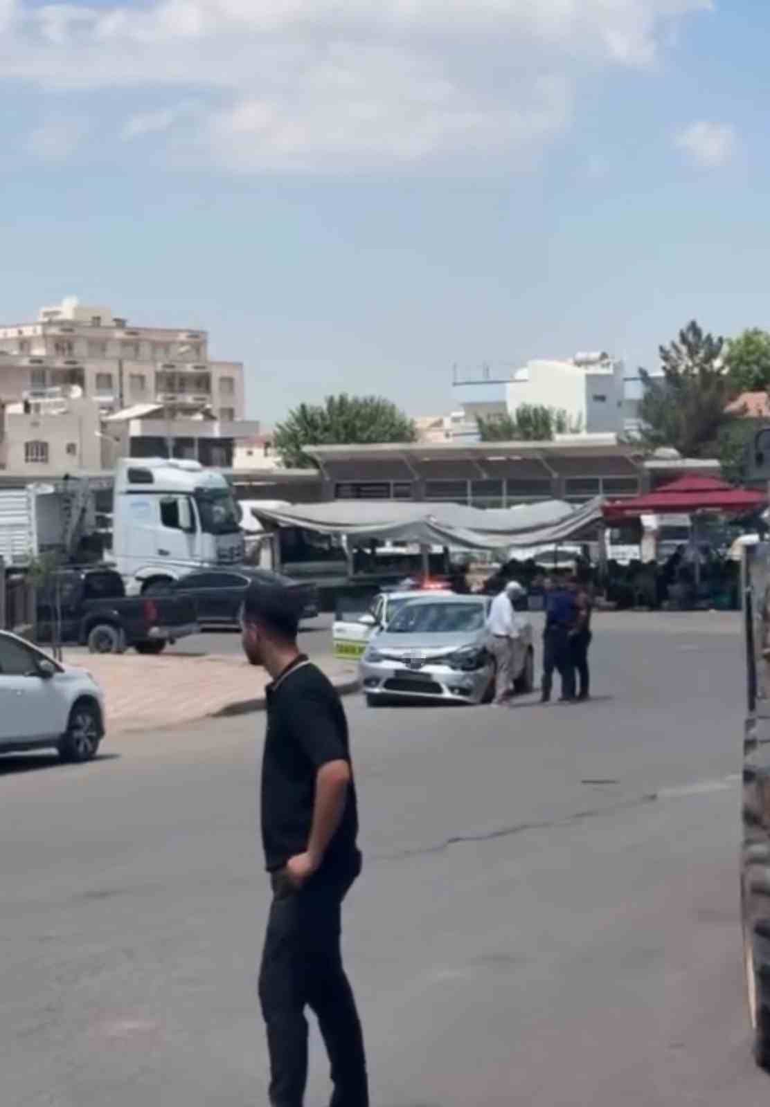 Kurtalan&rsquo;da maddi hasarlı trafik kazası