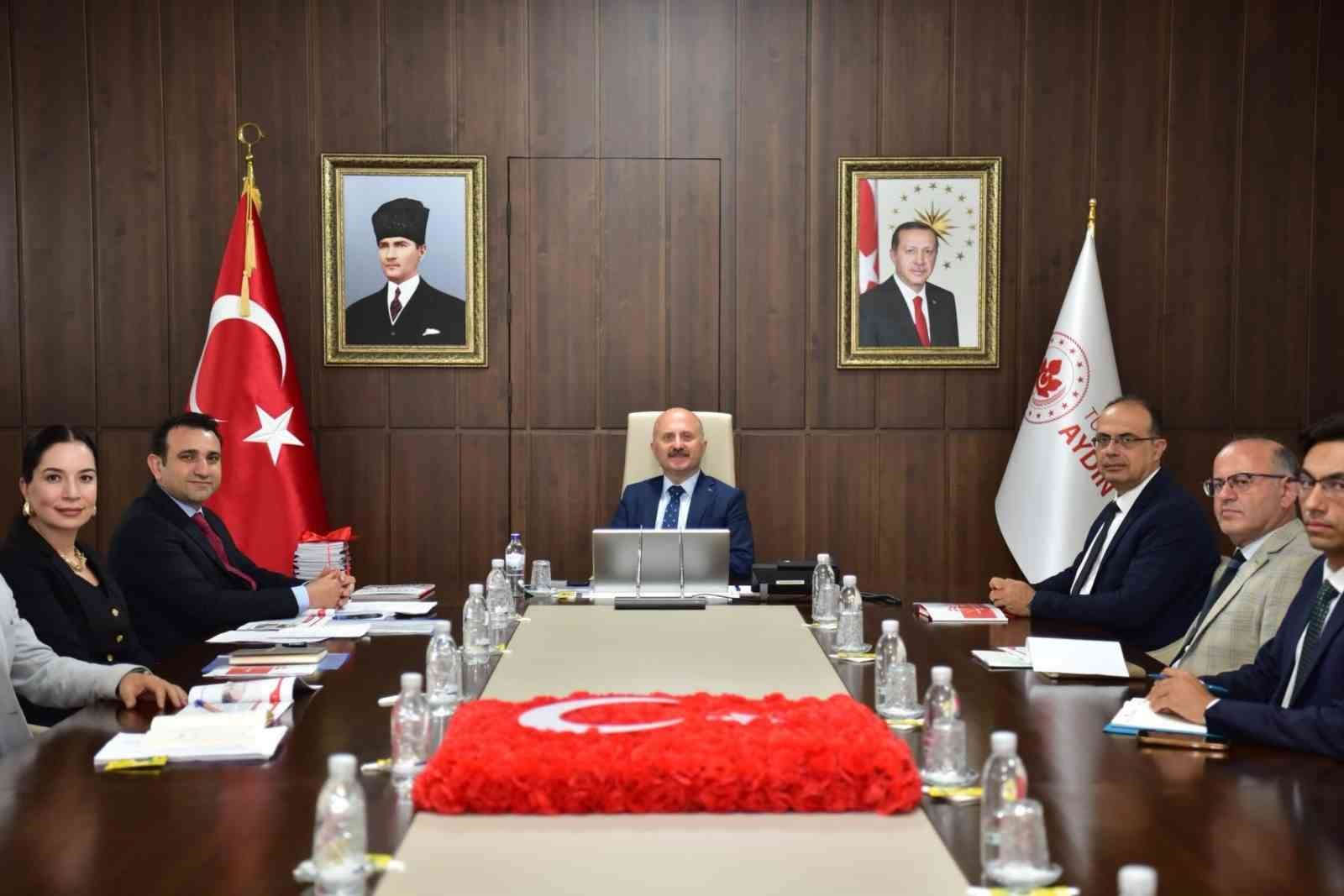 Aydın’da 2026-2027 eğitim öğretim yılı hazırlıkları masaya yatırıldı
