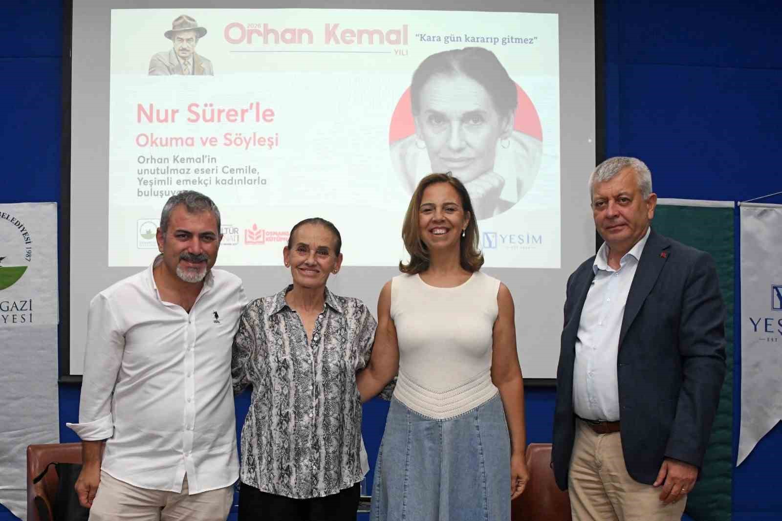 Nur Sürer, Yeşim Grup’ta kadın emeğinin edebiyattaki izini sürdü