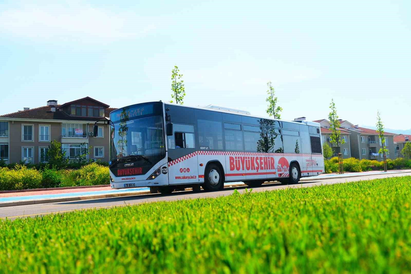 Sakarya’da 15 Temmuz’da toplu taşıma ücretsiz hizmet verecek