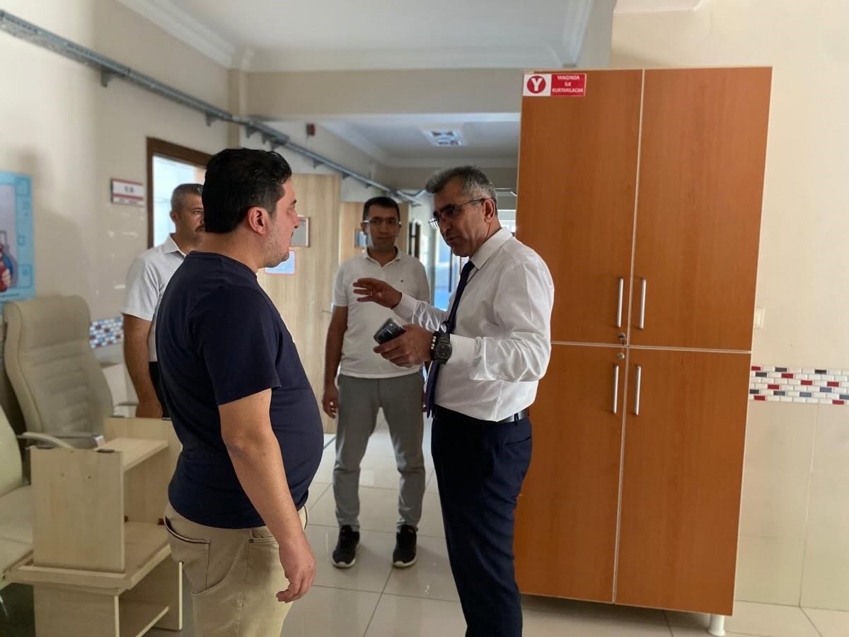 İlçe Milli Eğitim Müdürü Uğurlu, Söke Fen Lisesi’nde incelemelerde bulundu (Fotoğraflı)
