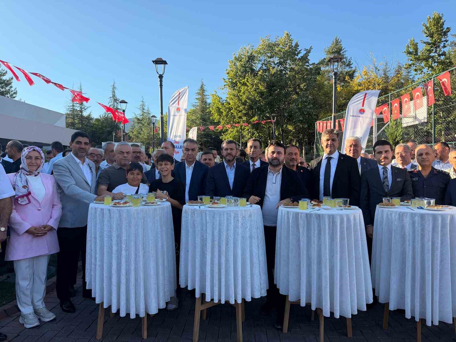 Karabük’te Has Bahçe Sosyal Tesisinin açılışı yapıldı