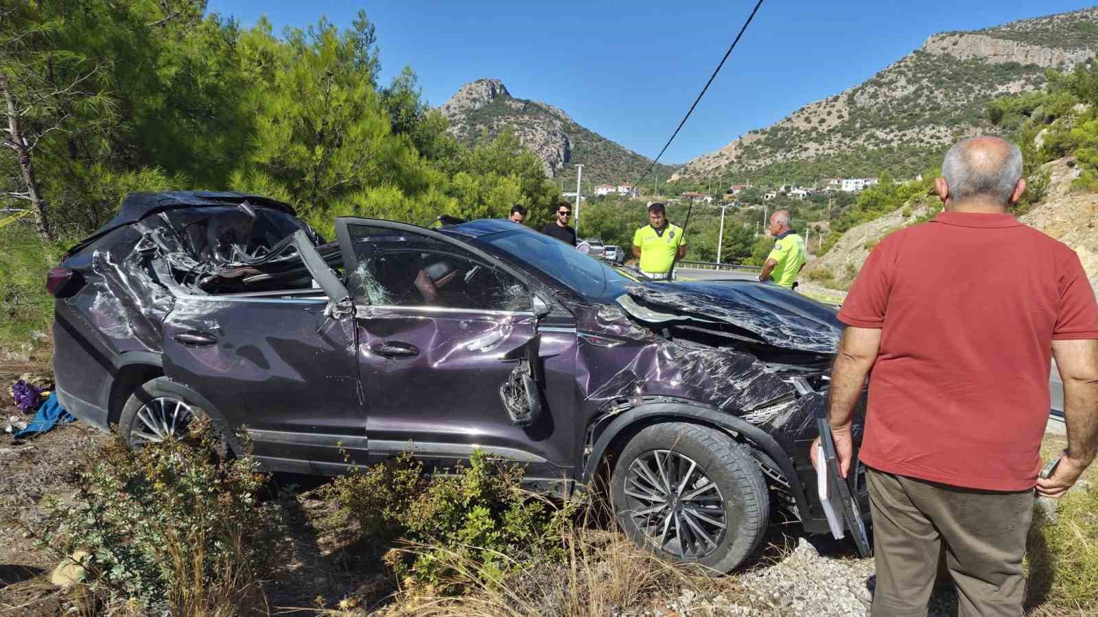 Datça’da trafik kazası: 1 ölü, 3 yaralı