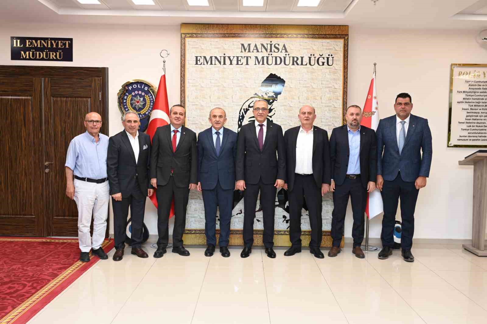 Başkan Yılmaz, İl Emniyet Müdürü Karayel ile fikir alışverişinde bulundu