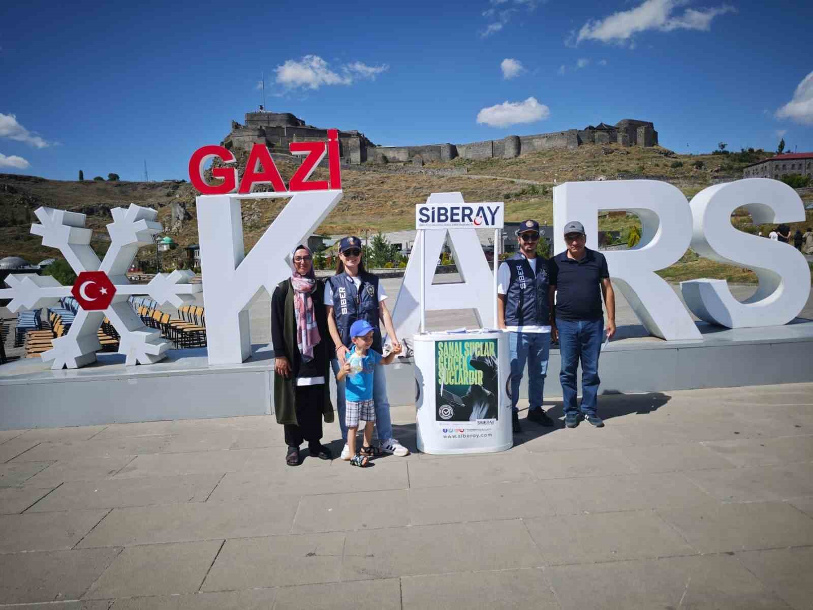 Kars’ta dolandırıcılara karşı sanal kalkan: Polis sahaya indi