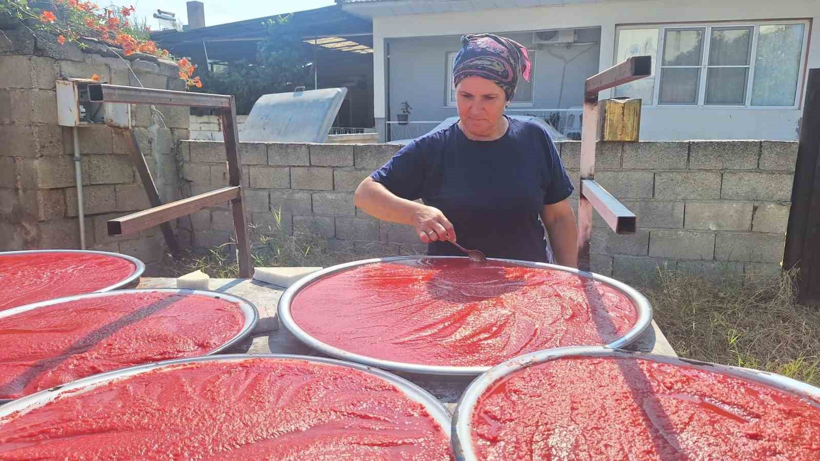 Sarıgöl’de kışlık salça hazırlıkları başladı