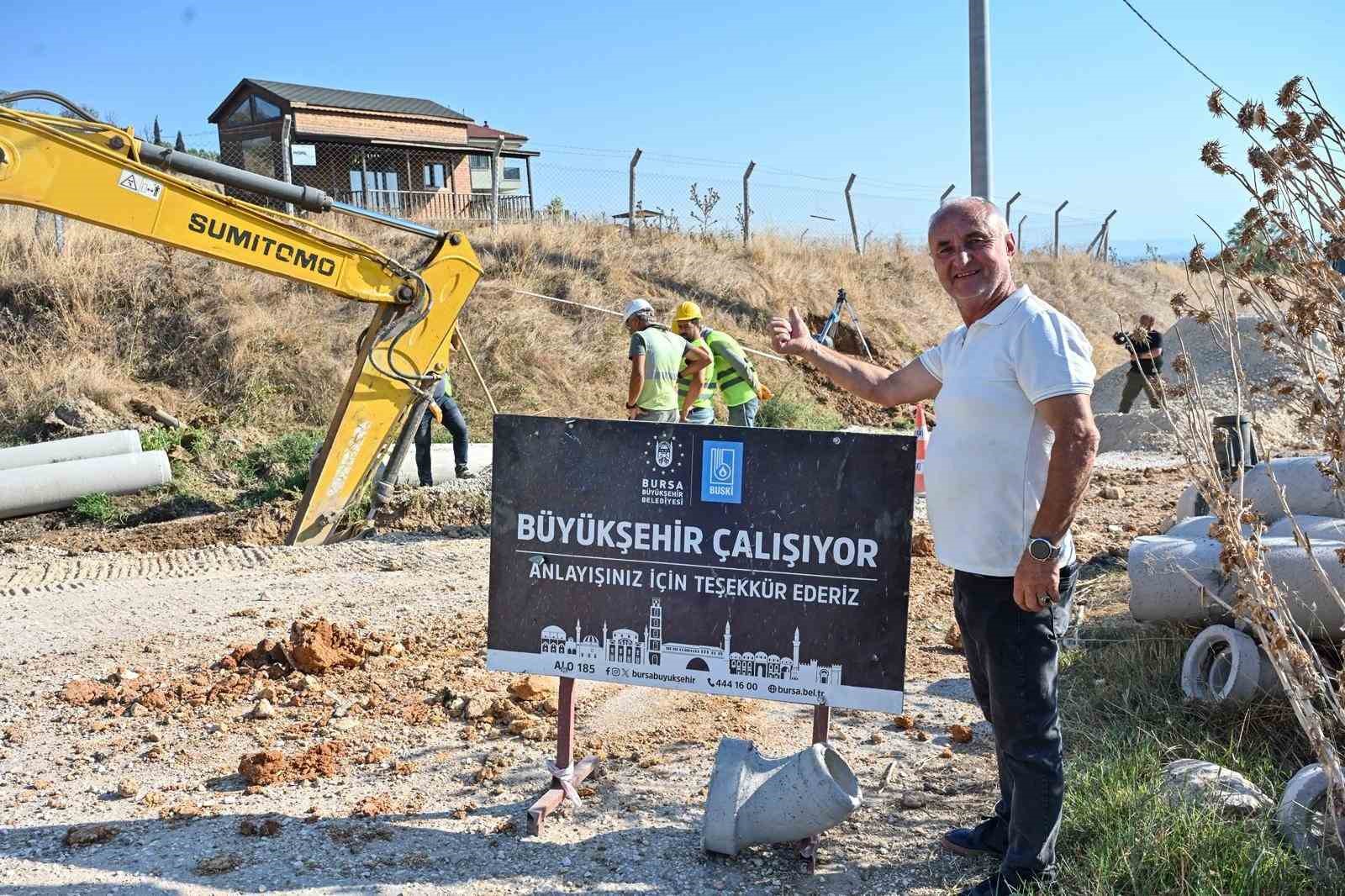Büyükşehir’den Yenişehir altyapısına yeni hat