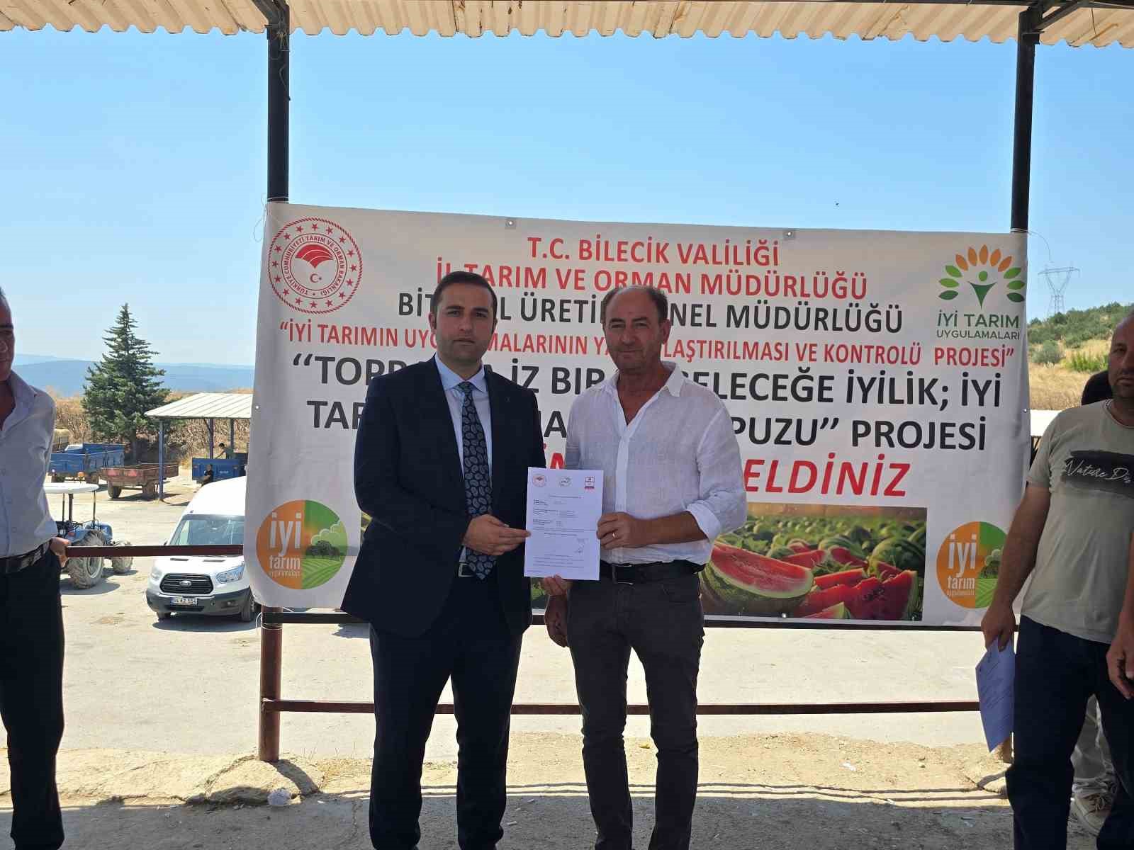4,5 milyon kiloluk karpuz &uuml;retimine &lsquo;temiz&rsquo; raporu