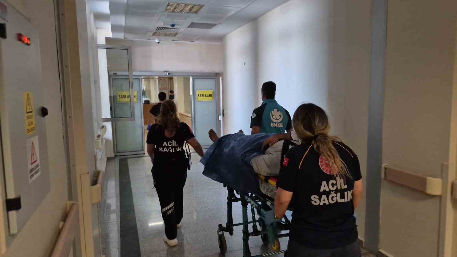 İncir toplarken ağaçtan düşen kişi yaralandı